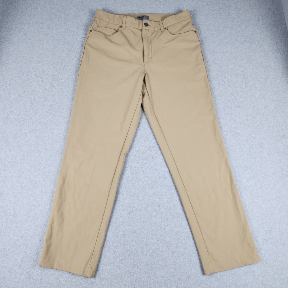 VRST Chino Pants Mens 32x30 Beige Commuter 5 Pocket Athletic Fit Straight Leg